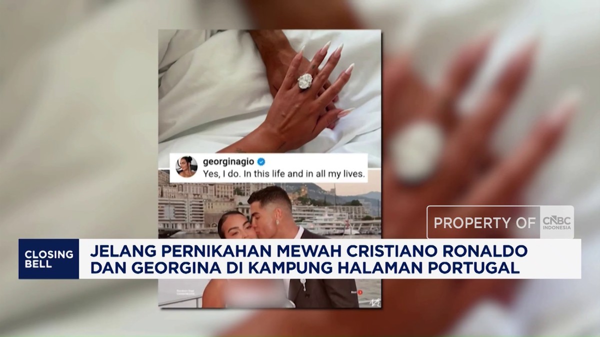 Cristiano Ronaldo dan Georgina Rodriguez Akan Menikah di Madeira